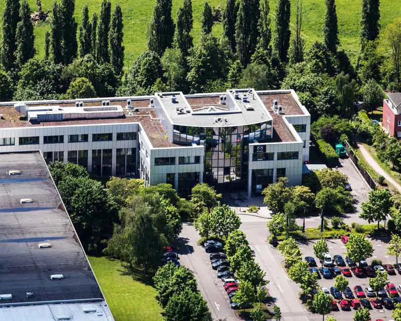 Mazda Motors GmbH Zentrale Leverkusen Firmemgebäude Mazda Motors (Deutschland) GmbH