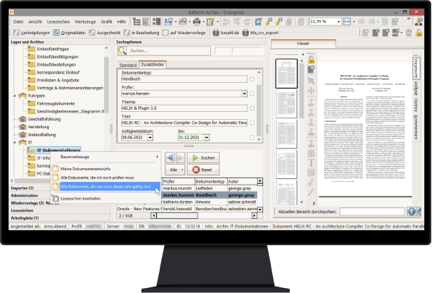 Screenshot Workflow - individuelle Aufgabenlisten