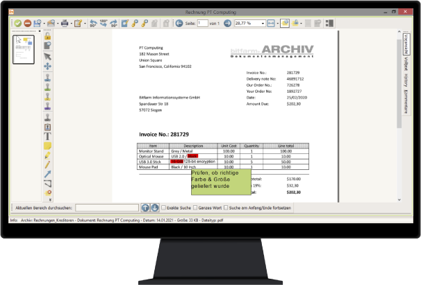 Dokumenten Editor
