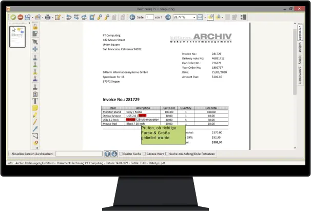 Dokumenten Editor