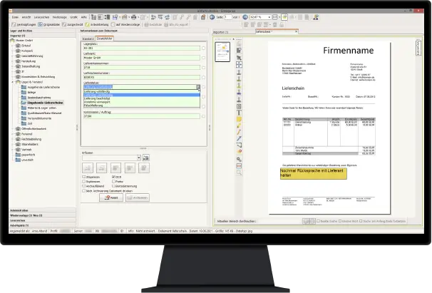 icoming invoice