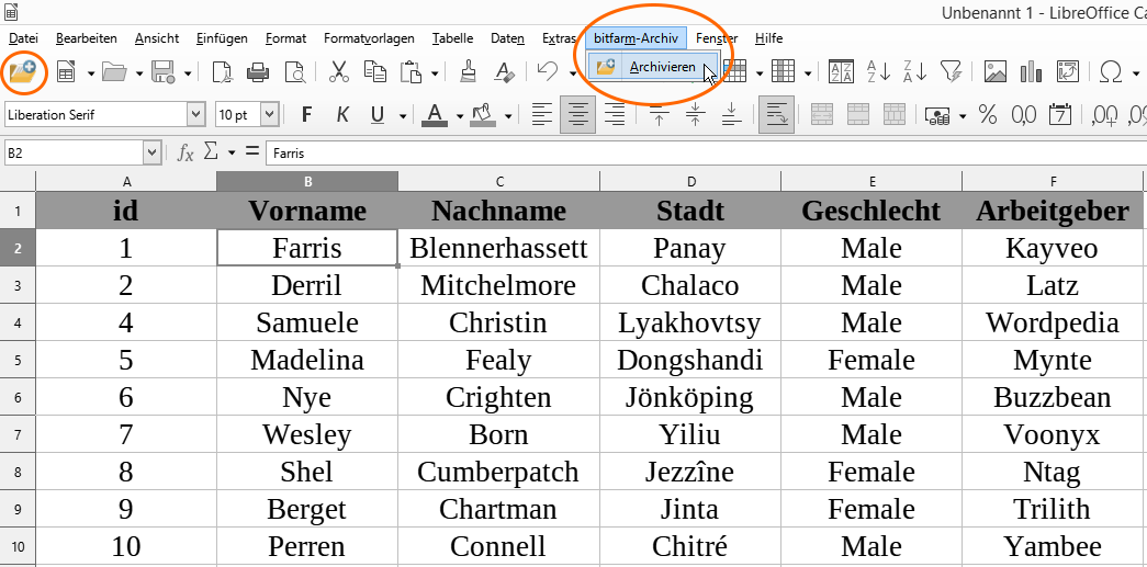LibreOffice & OpenOffice in einem Dokumentenmanagementsystem