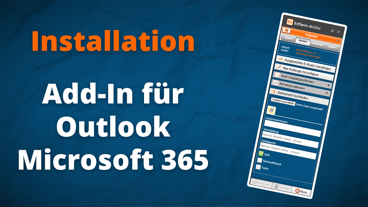 Outlook 365 Add-In Video Präsentation