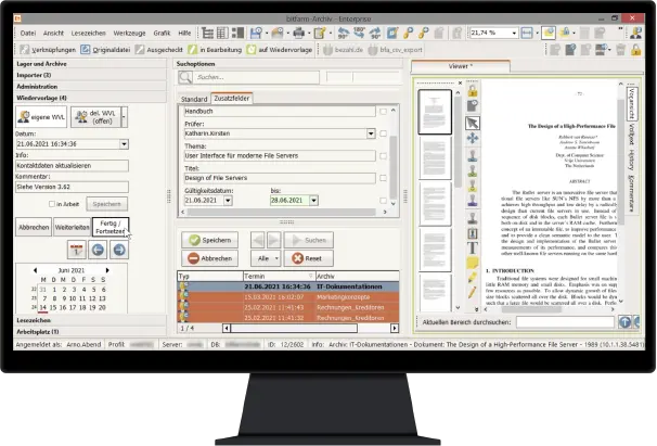 Screenshot Workflow - Wiedervorlage